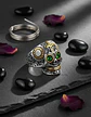 Anillo Cráneo Calavera Skull Rock En Acero Inoxidable Hombre - Miniatura 19