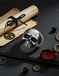 Anillo Color Plata Cráneo Calavera Acero Inoxidable Hombre - Miniatura 6