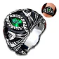 Anillo Color Plata Aragorn Piedra Acero Inoxidable Hombre - Miniatura 1