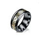 Anillo Fibra Carbon Dragon Rojo Acero Inoxidable Hombre - Miniatura 12