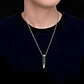 Collar Bala Cráneo Skull Calaveras Acero Inoxidable Hombre - Miniatura 4