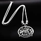 Collar Hombre Y Mujer Dije Tetragramaton Pentagrama Amuleto - Miniatura 7