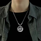 Collar Hombre Y Mujer Dije Tetragramaton Pentagrama Amuleto - Miniatura 8