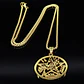 Collar Hombre Y Mujer Dije Tetragramaton Pentagrama Amuleto - Miniatura 15