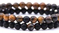 Pulsera Manilla Piedras Naturales Ojo De Tigre Hombre Mujer - Miniatura 4