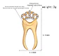 Broche Pin Médico Alerta Médica Odontólogo Para Hombre Mujer - Miniatura 2