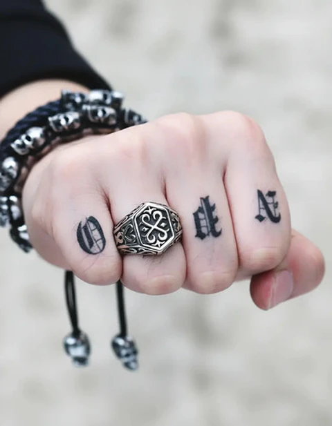 Anillo Amuleto Vikingo Color Plata Acero Inoxidable Hombre