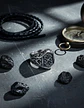 Anillo Amuleto Vikingo Color Plata Acero Inoxidable Hombre - Miniatura 7