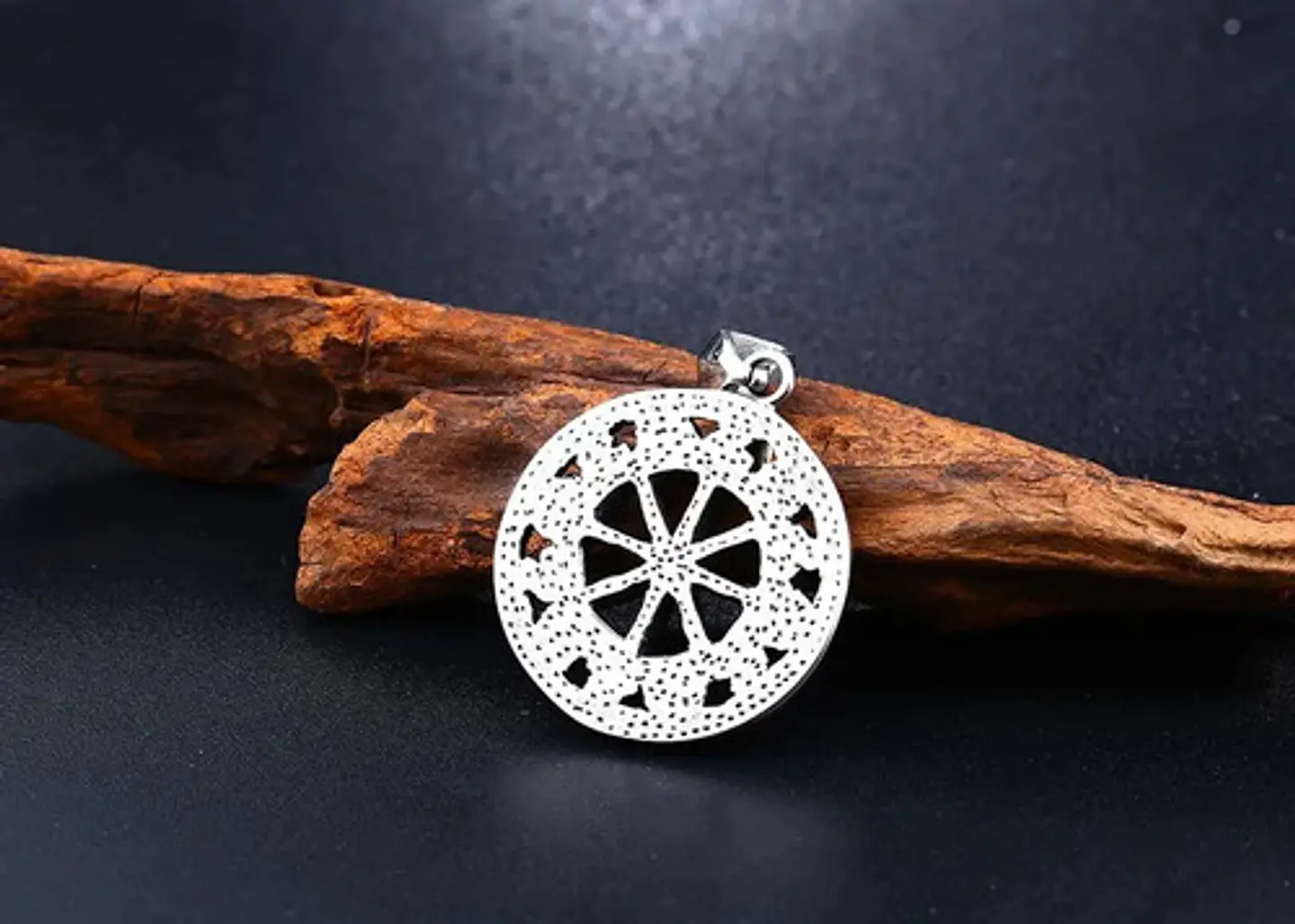 Collar Con Dije Acero Inoxidable Vikingo Sol Amuleto Hombre 9