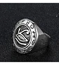 Anillo Ojo De Horus Color Plata Acero Inoxidable Para Hombre - Miniatura 5