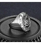 Anillo Ojo De Horus Color Plata Acero Inoxidable Para Hombre - Miniatura 6