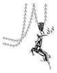 Collar Para Hombre Y Dije Game Of Thrones Baratheon De Acero - Miniatura 1