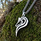 Collar Vikingo Acero Para Hombres Dije Lobo Nórdico Amuleto - Miniatura 9