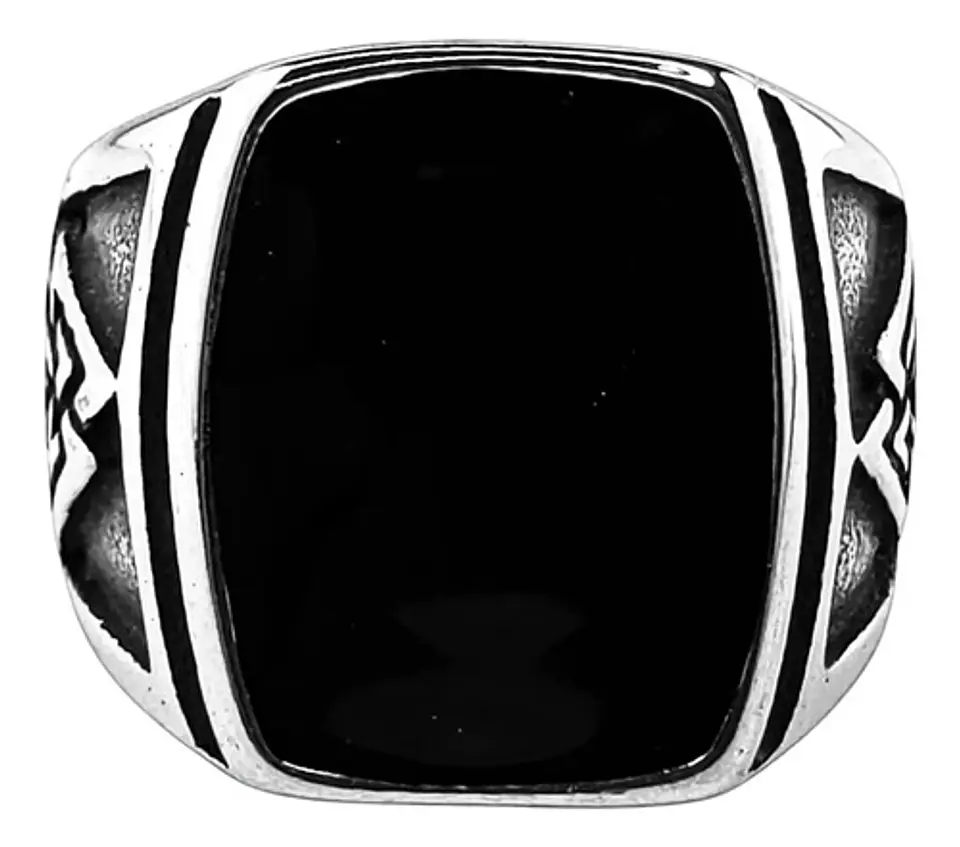 Anillo Vikingo Nudo Acero Color Plata Inoxidable Para Hombre 12