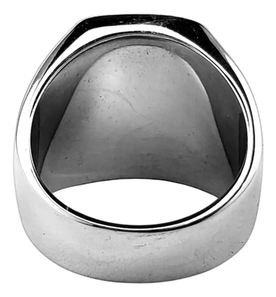 Anillo Vikingo Nudo Acero Color Plata Inoxidable Para Hombre 14
