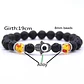 Manilla Pulsera Piedras De Resina Lava Volcánica Mano Hombre - Miniatura 2
