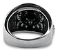 Anillo Realeza León Color Plata Acero Inoxidable Para Hombre - Miniatura 3