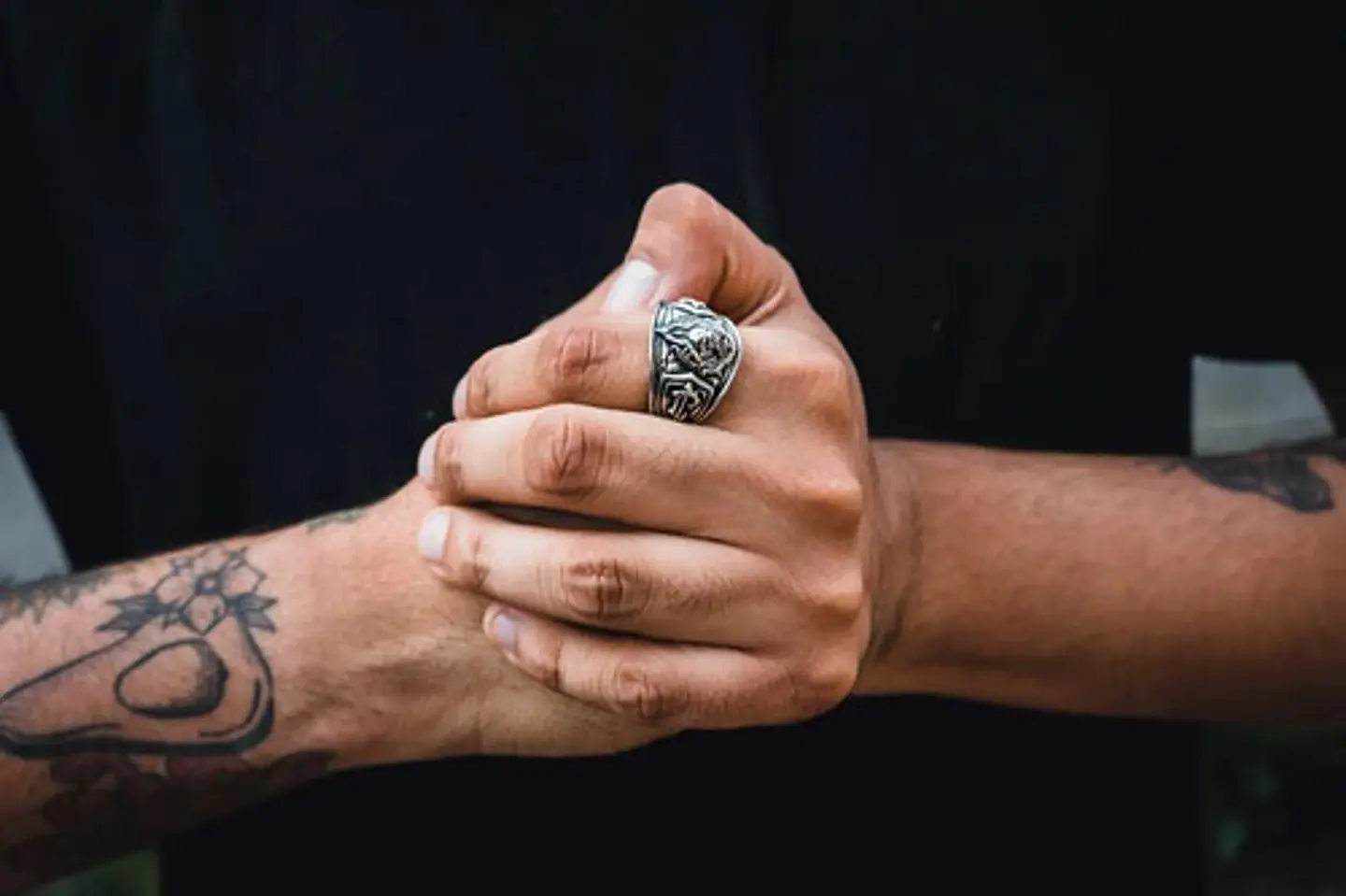 Anillo Realeza León Color Plata Acero Inoxidable Para Hombre 7