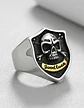 Anillo Cráneo Calavera Skull Gótico Acero Inoxidable Hombre - Miniatura 2