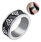 Anillo Odín Escandinavo Nudo Vikingo Acero Inoxidable Hombre - Miniatura 3