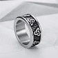 Anillo Odín Escandinavo Nudo Vikingo Acero Inoxidable Hombre - Miniatura 4
