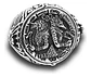 Anillo Acero Inoxidable Dios Anubis Faraón Pirámide Hombre - Miniatura 5