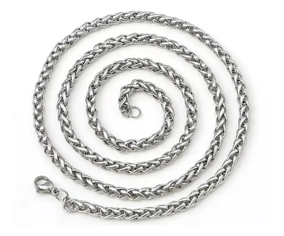 Collar Acero Inoxidable La Muerte Parca Cráneo Skull Hombre 8