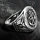 Anillo Acero Inoxidable Ancla Militar U.s Color Plata Hombre - Miniatura 7