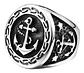 Anillo Acero Inoxidable Ancla Militar U.s Color Plata Hombre - Miniatura 11