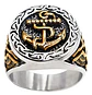 Anillo Acero Inoxidable Ancla Militar U.s Color Plata Hombre - Miniatura 19