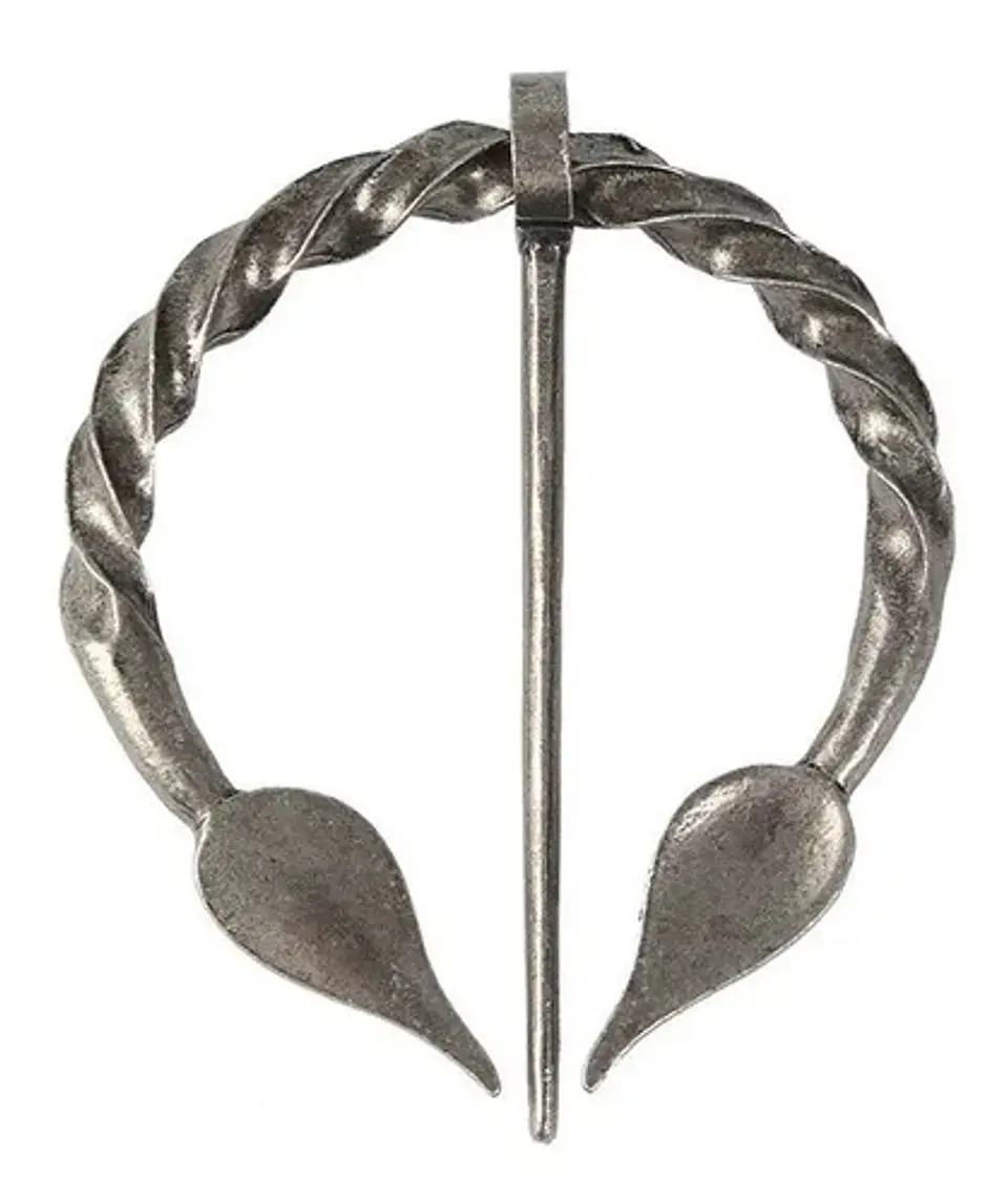 Broche Insignia Pin Medieval Vikingo Joyeria Nordica Mujer 1