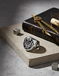 Anillo Para Hombre De Acero Color Plata Simbolo Mason Cráneo - Miniatura 6