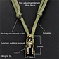 Collar Casco Espartano Cuerda De Super Vivencia Para Hombre - Miniatura 3