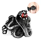 Anillo Acero Argolla Inoxidable Cobra Serpiente Para Hombre - Miniatura 1