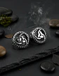 Anillo Vikingo Nórdico Celta Runa Acero Inoxidable Hombre - Miniatura 6