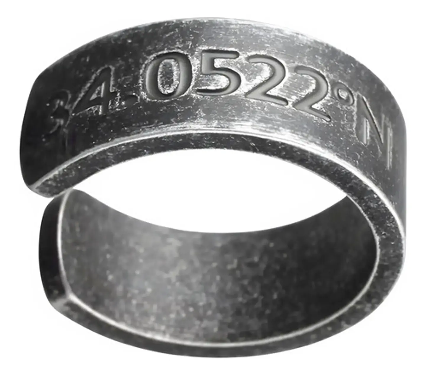 Anillo Argolla Polaca Industrial 118 Acero Inoxidable Hombre 1