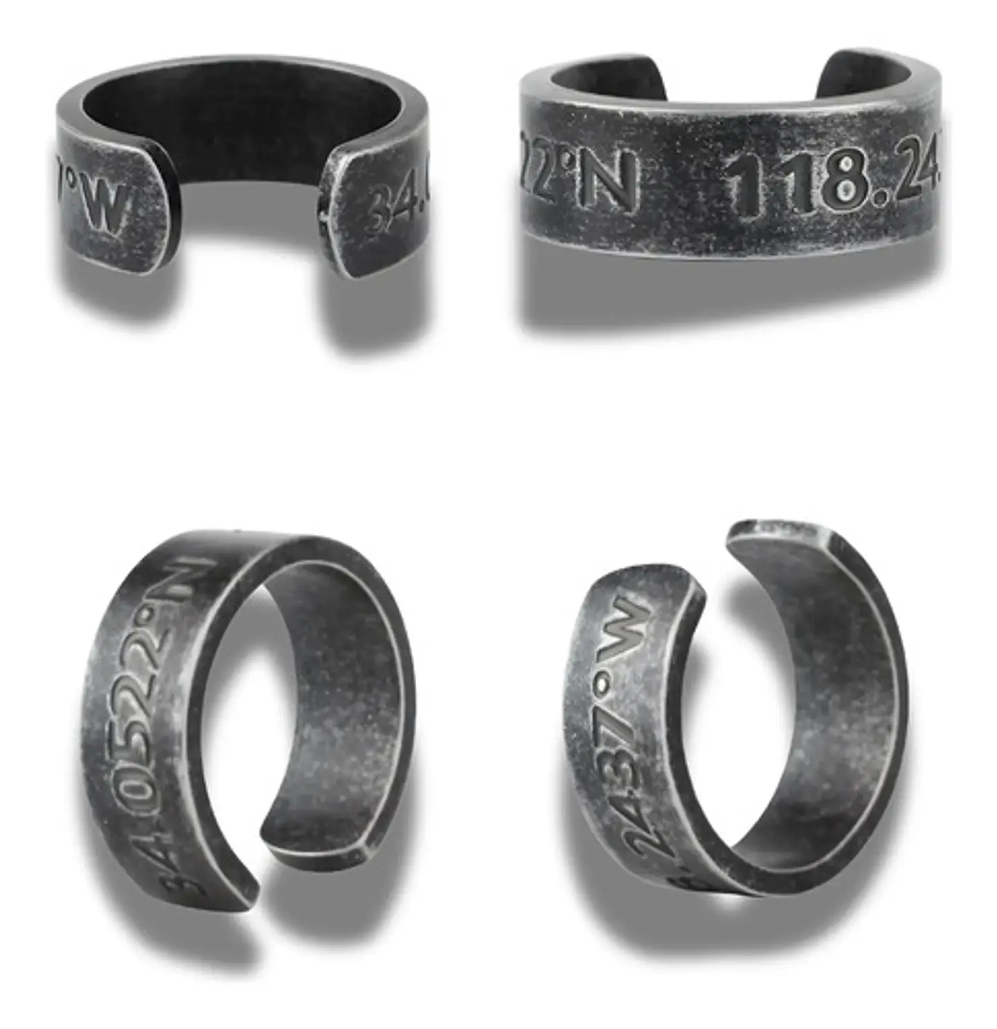 Anillo Argolla Polaca Industrial 118 Acero Inoxidable Hombre 2