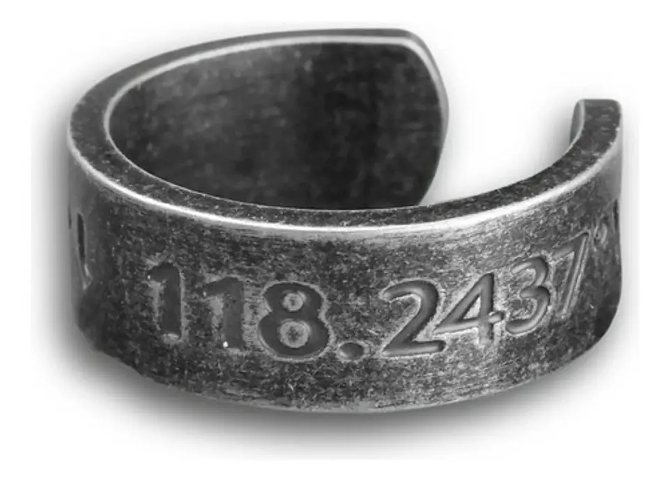 Anillo Argolla Polaca Industrial 118 Acero Inoxidable Hombre 4