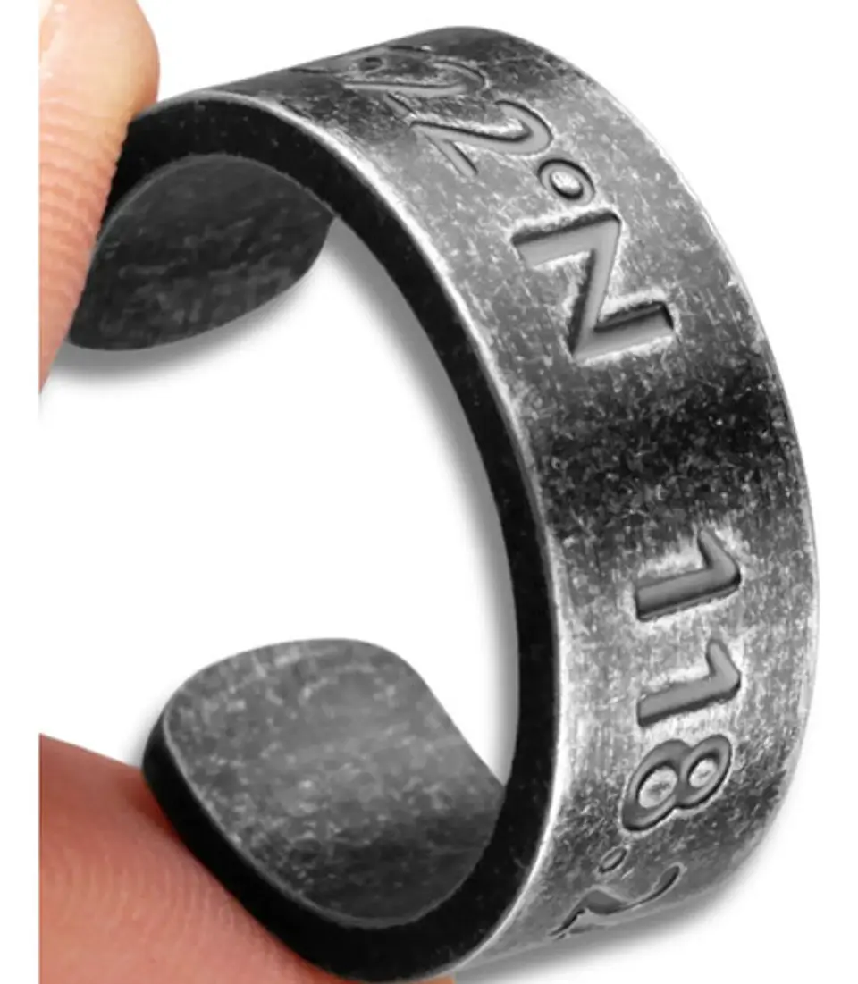 Anillo Argolla Polaca Industrial 118 Acero Inoxidable Hombre 6