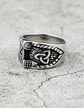 Anillo Vikingo Odín Thor Color Plata Acero Inoxidable Hombre - Miniatura 5