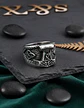 Anillo Vikingo Odín Thor Color Plata Acero Inoxidable Hombre - Miniatura 9