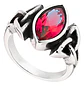 Anillo Vikingo Piedra Nórdico Acero Inoxidable Hombre Mujer - Miniatura 1