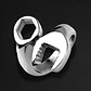 Anillo Acero Inoxidable Llave Herramienta Color Plata Hombre - Miniatura 2