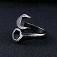 Anillo Acero Inoxidable Llave Herramienta Color Plata Hombre - Miniatura 11