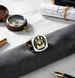 Anillo Acero Inoxidable Mason Color Plata Y Color Oro Hombre - Miniatura 9