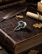 Anillo Acero Inoxidable Ave Vikingo Skull Color Plata Hombre - Miniatura 8