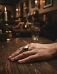 Anillo Acero Inoxidable Ave Vikingo Skull Color Plata Hombre - Miniatura 10