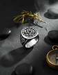 Anillo Acero Inoxidable Estrella Pentagrama Vikingo Hombre - Miniatura 3