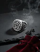 Anillo Acero Inoxidable Estrella Pentagrama Vikingo Hombre - Miniatura 4