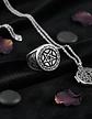 Anillo Acero Inoxidable Estrella Pentagrama Vikingo Hombre - Miniatura 5